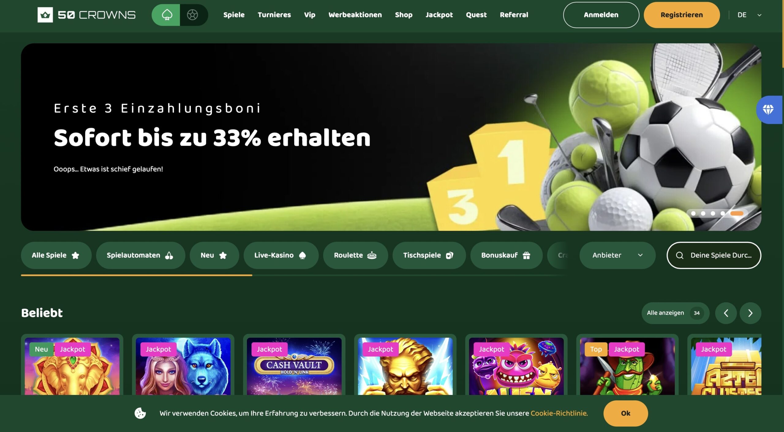 50 Crowns Casino