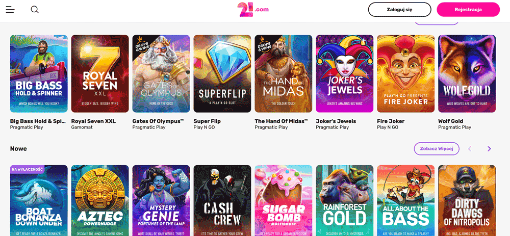 21.com Casino