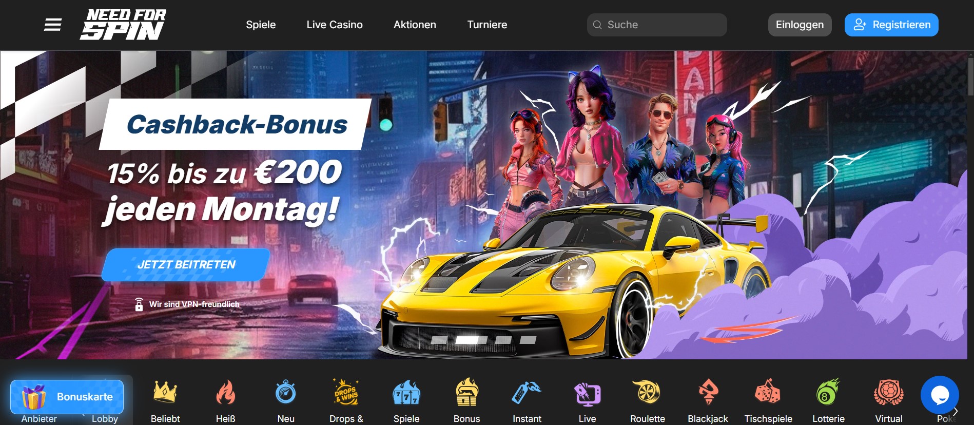 NeedForSpin Casino