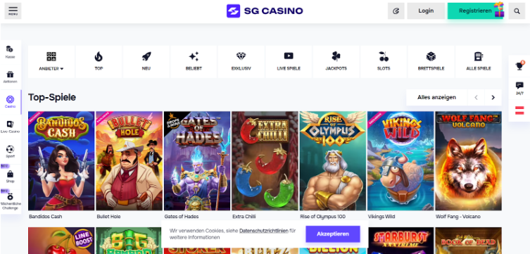 SG Casino   Spiele