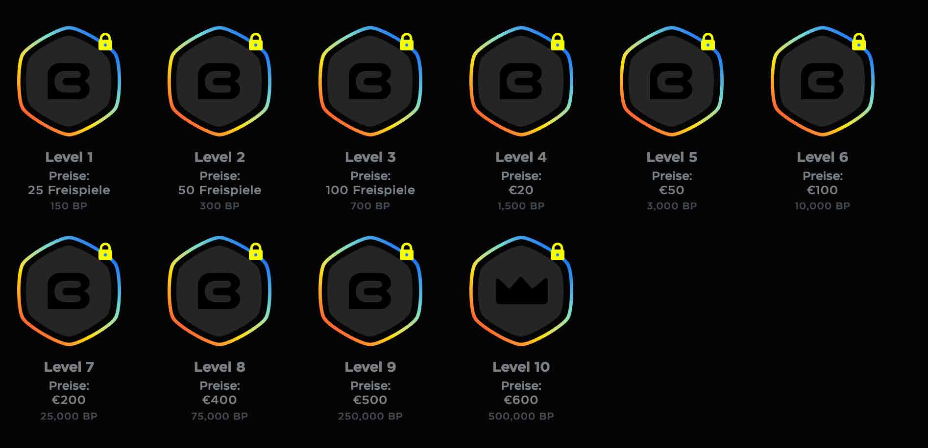 Casino Buck VIP Programm