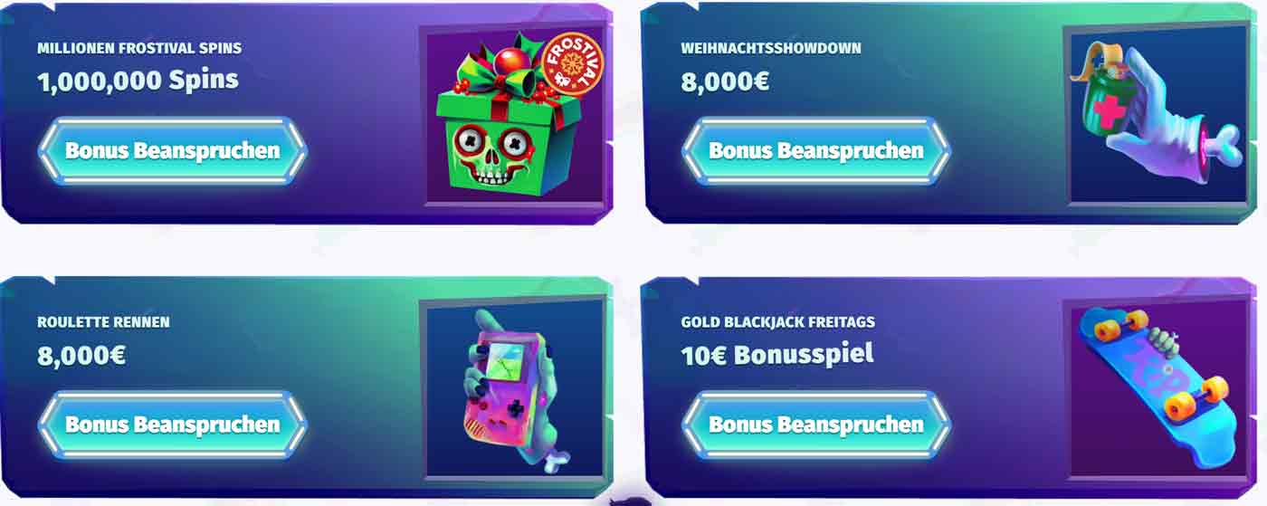 Casombie Casino bonus