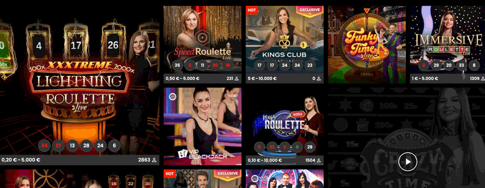 Hotbet Live Casino