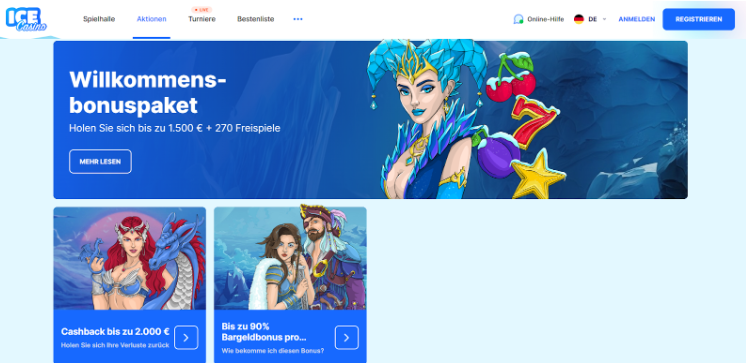 ice casino willkommenspaket