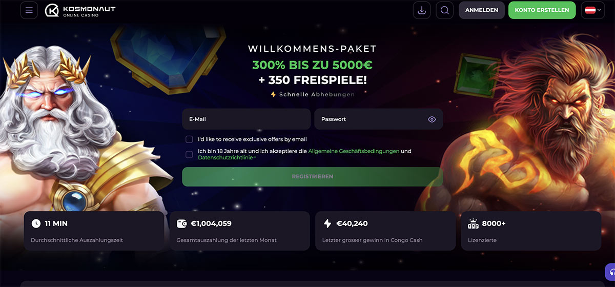 kosmonaut casino