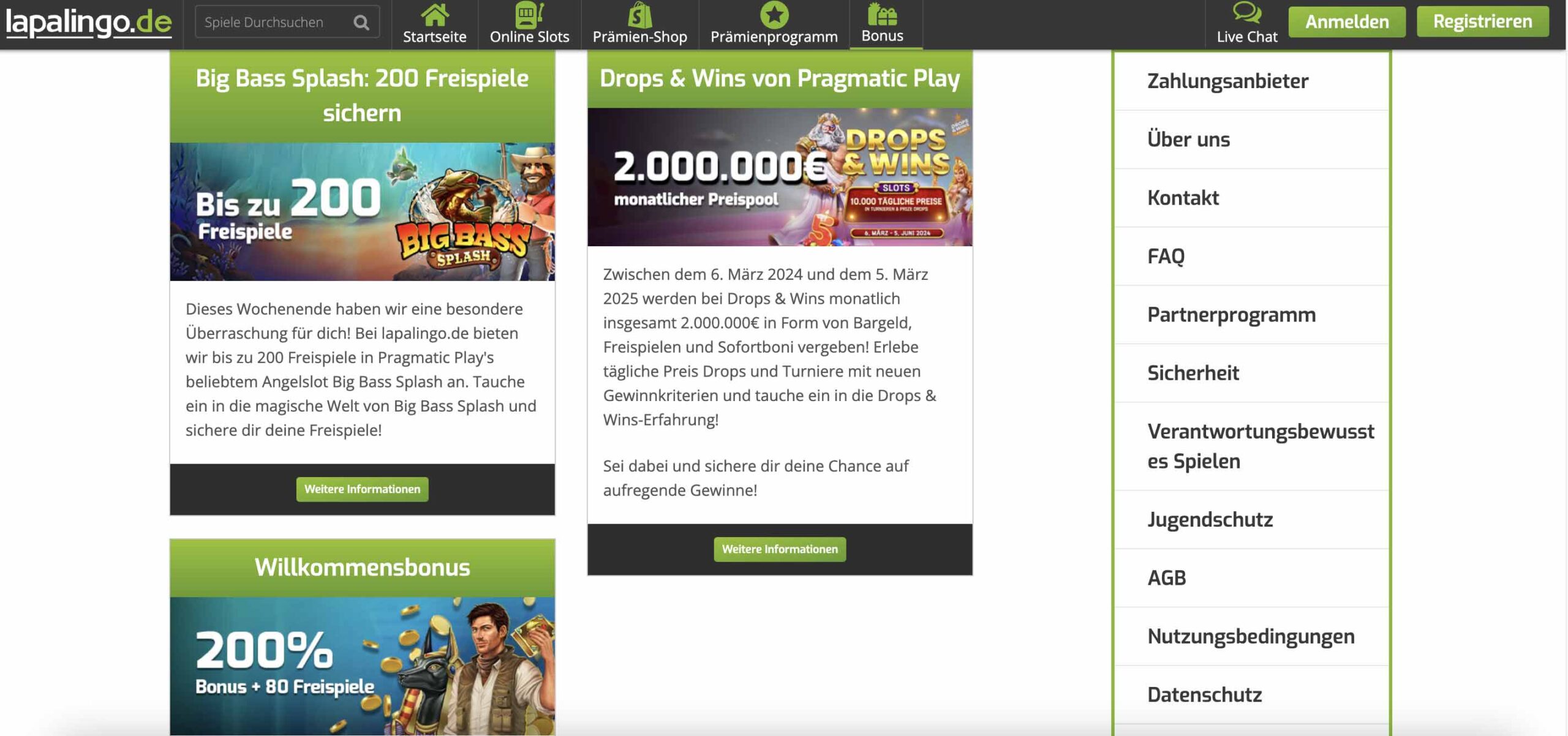 lapalingo bonus