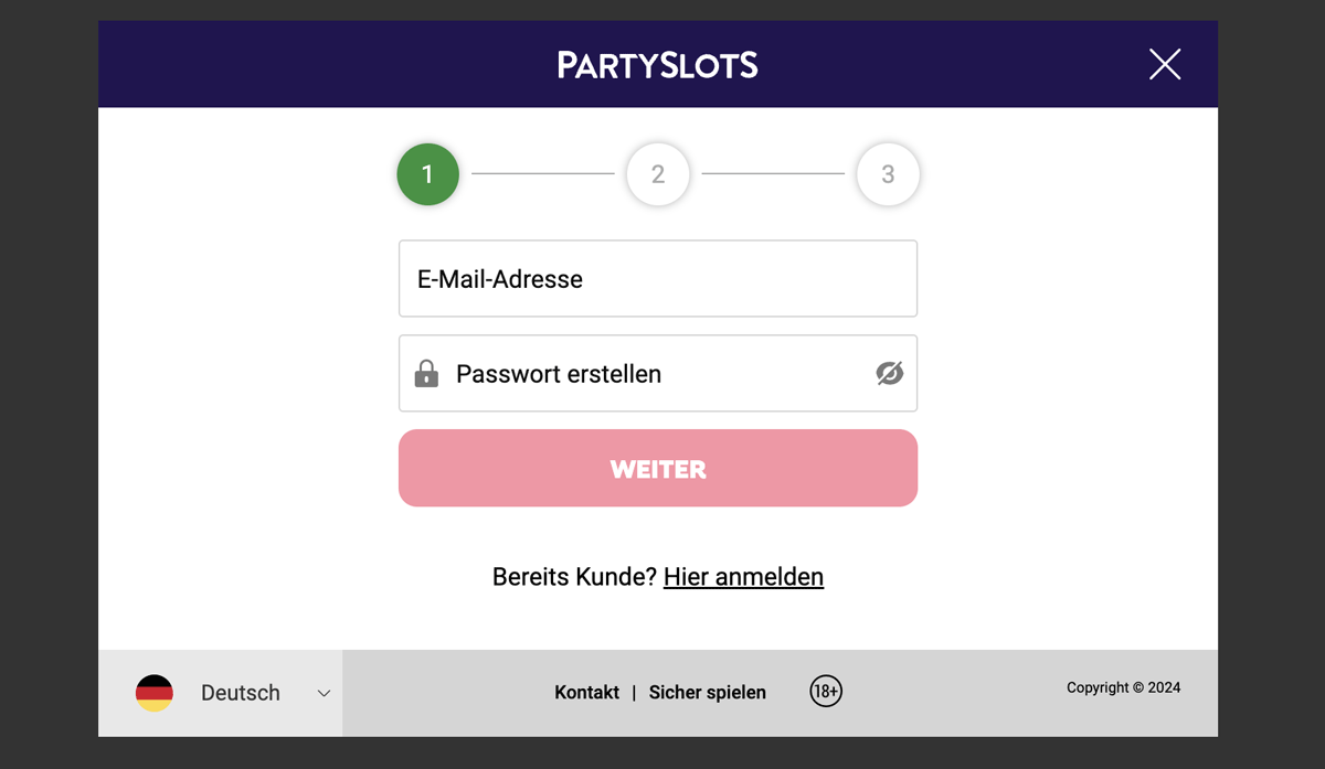 Party Casino Login