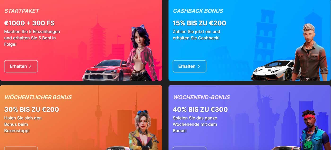 Need For Spin Casino Sonderaktionen
