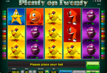 plenty on twenty novomatic spielautomaten