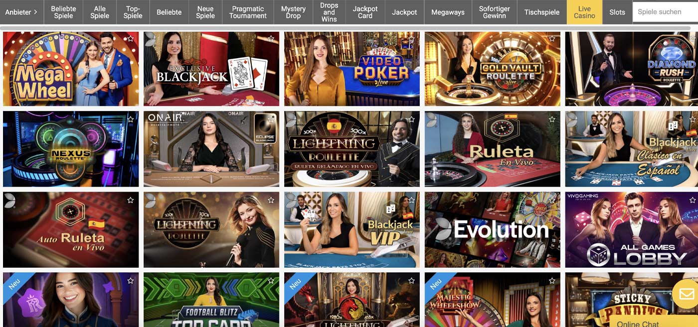 reloadbet live