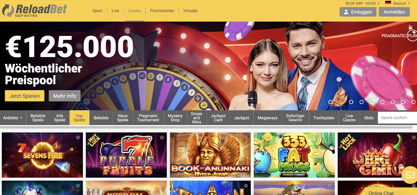 reloadbet main