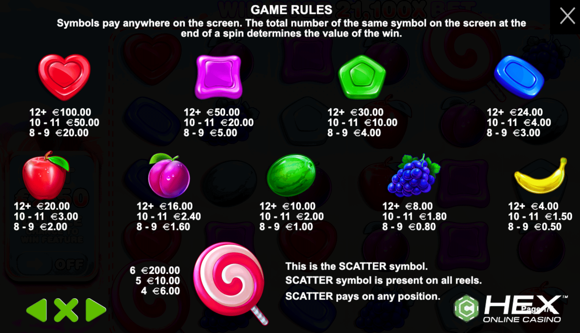 sweet bonanza slot