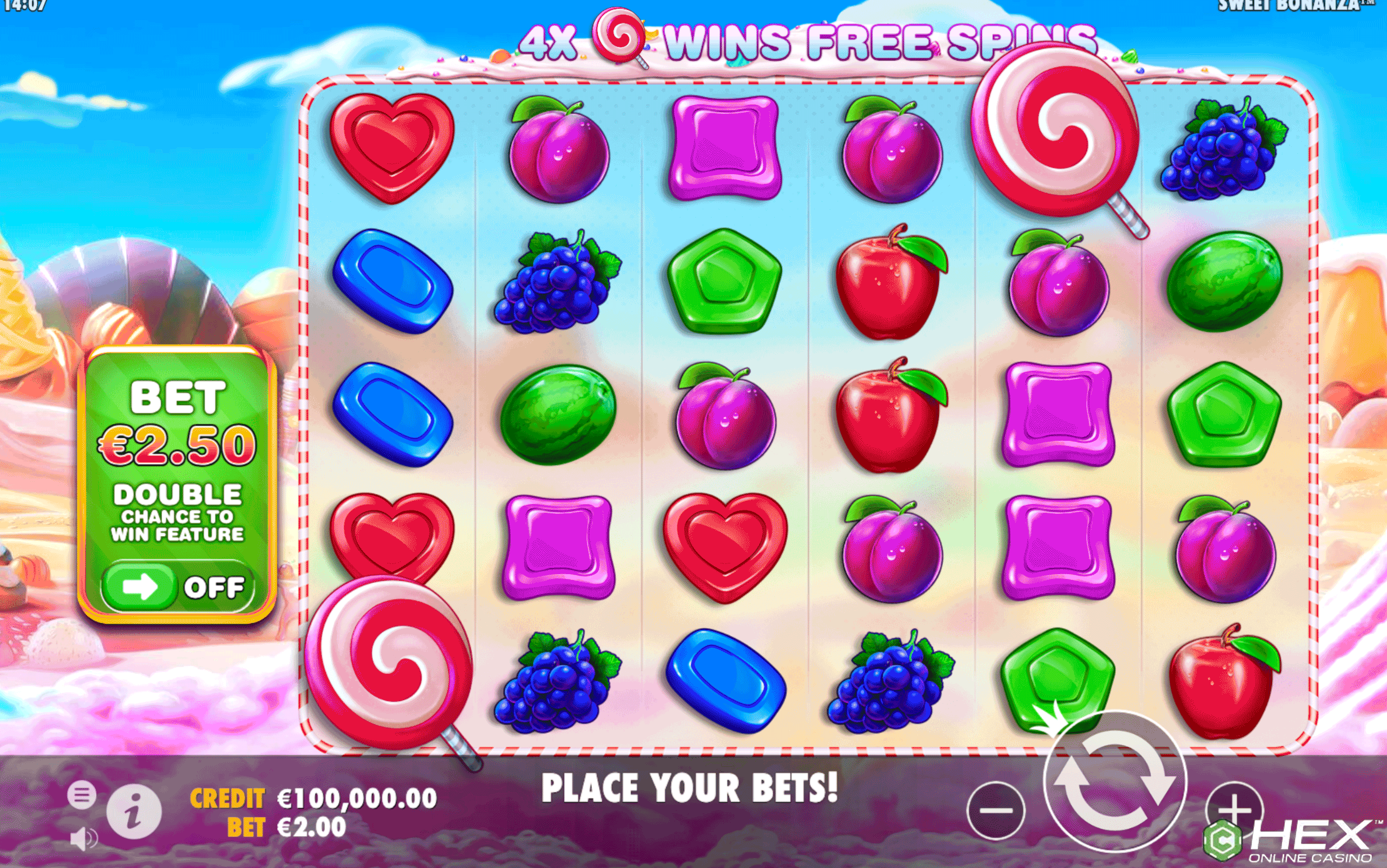 Sweet bonanza