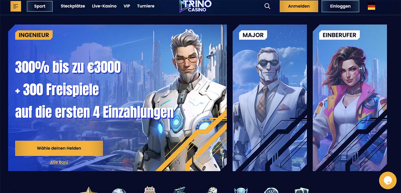 trino casino home